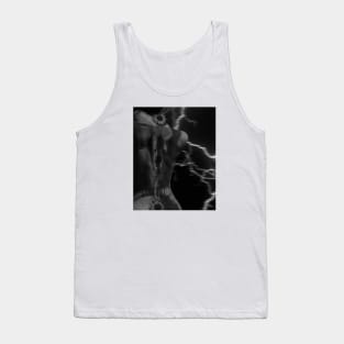 Midnight Blossom Tank Top